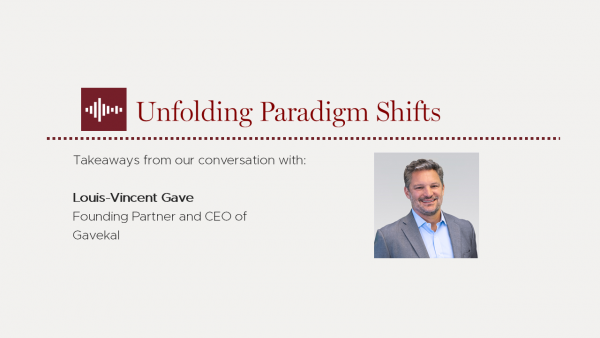 Gavekal: Unfolding paradigm shifts