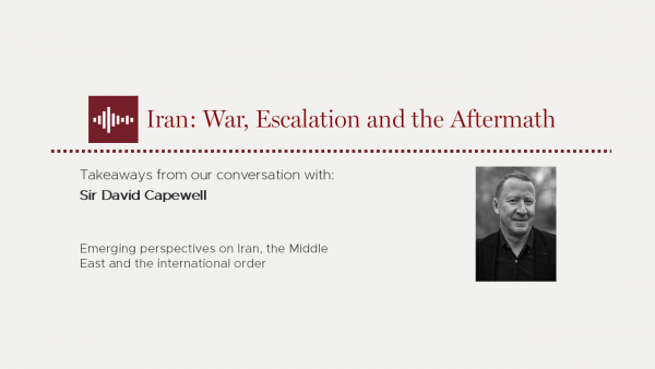 Iran: War, Escalation and the Aftermath