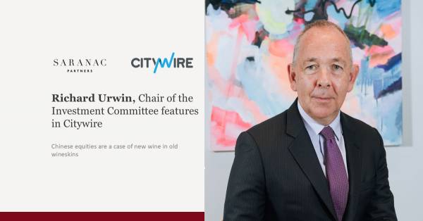 Richard Urwin, Chair of the Investment Committee features in Citywire